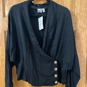 ASOS black blouse